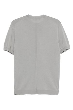 Pullover maniche corte in lana vergine grigio LOW BRAND | L1MFW25266726N064